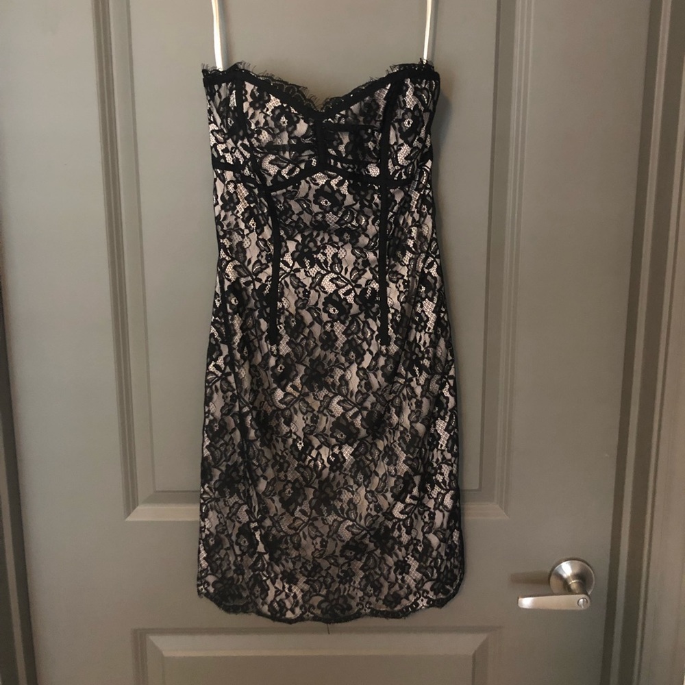 White House Black Market Lace Cocktail Dress
